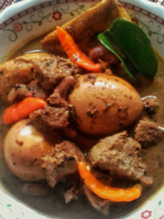 Foto resep Brongkos Kacang Merah & Daging Sapi
