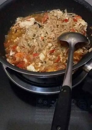Foto resep Shirataki ala mie rebus