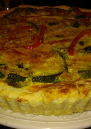 Una foto de Tarta de zapallitos