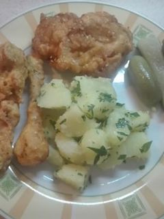 Tempura bundás újhagyma és sertésszelet recept fotója