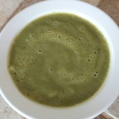A picture of #zerowaste soup / vegetable scraps soup (vegan).