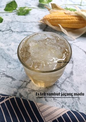 Foto resep Es teh rambut jagung madu