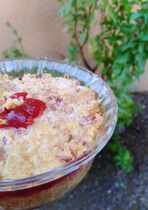 صورة لوصفة حلاوة المربى بالفراولة 🍓🍰