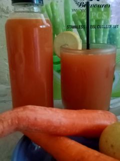 Foto resep Jus wortel...Bermanfaat utk kesehatan mata
