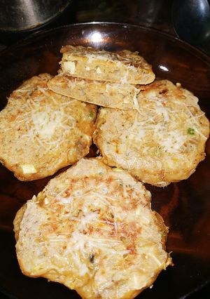 Una foto de Tortitas de verduras light