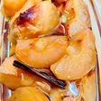 Membrillos en almíbar al horno