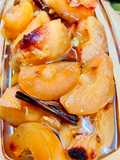 Membrillos en almíbar al horno