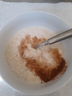Una foto de Arroz con leche 4 leches 😋