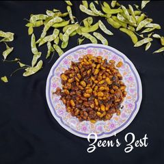 A picture of Edamame Masala.