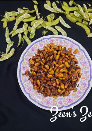 A picture of Edamame Masala.