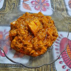 A picture of Paneer butter Masala.
