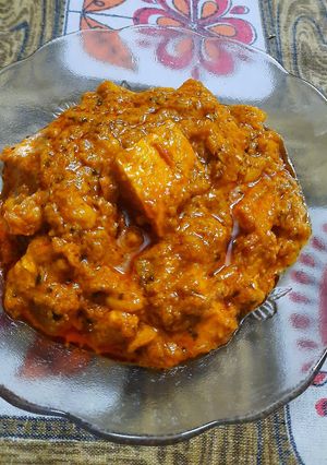 A picture of Paneer butter Masala.