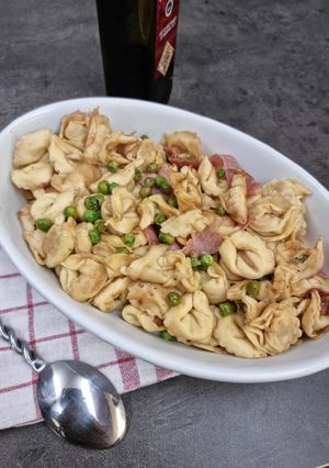 Une photo de °Tortellinis au chèvre et miel°