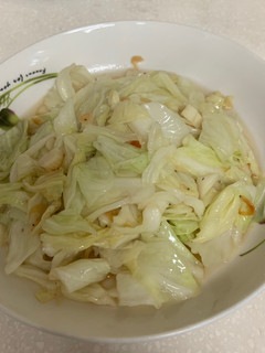 清炒高麗菜 的食譜成品照片