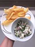 Ceviche de corvina