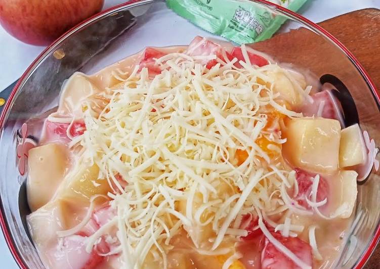 Bahan 38.Salad buah mayo ekonomis | Bahan Membuat 38.Salad buah mayo ekonomis Yang Mudah Dan Praktis