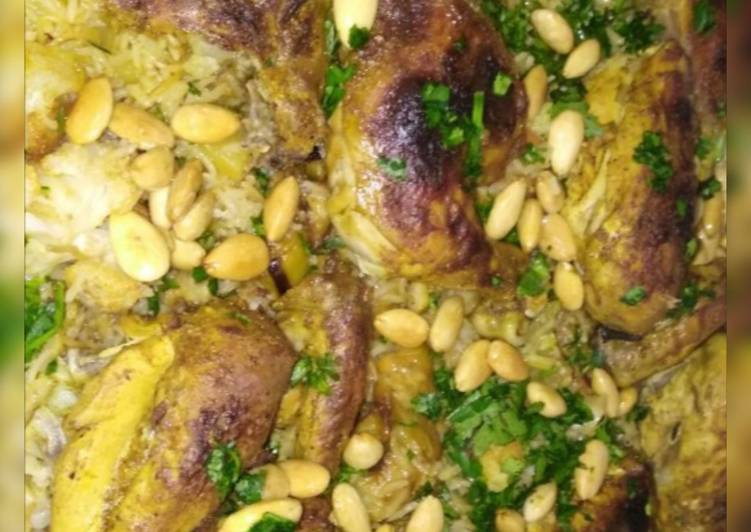 برياني هندي بالدجاج