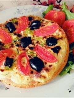 صورة لوصفة بيتزا الطاسه (لايت)