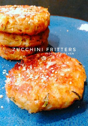 Foto resep 93. Zucchini Fritters Gaya Ndi (Zucchini #3)