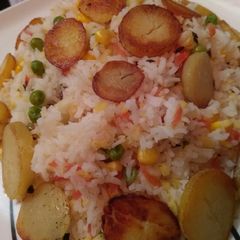 A picture of Fried Aloo Rice.