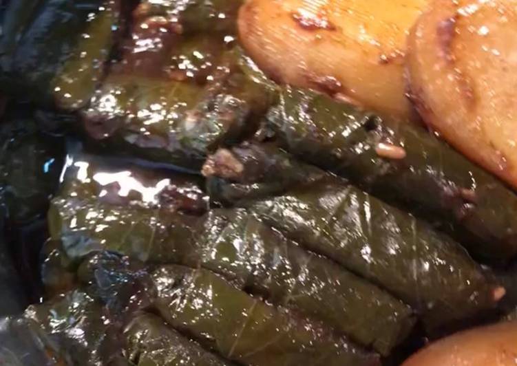 ورق عنب ذايب وناطع ☘️