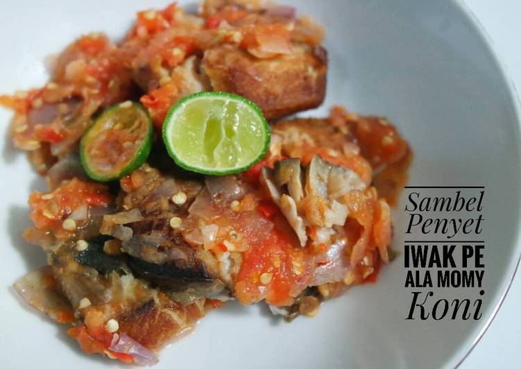 Bumbu meracik Sambel Penyet Iwak Pe yang Bikin Ngiler