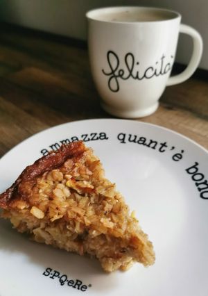 Foto di Torta di mele e fiocchi d'avena