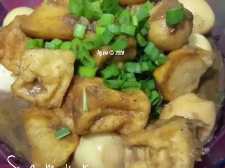 Langkah Gampang Membikin Resep Semur Tahu Kentang Telur Puyuh yang Uenak Anti Ribet, Mantap