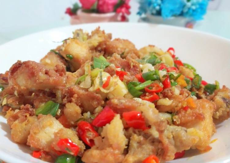 Resep Ayam cabe garam revisi yang Sempurna