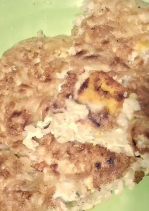 A picture of Tofu and Noodle Omelette.