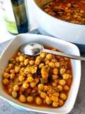 Garbanzos con mejillones