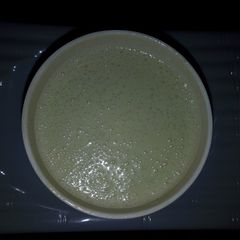 A picture of Banana milk shake.