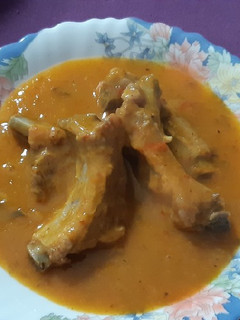 Una foto de Costillas de cerdo en salsa