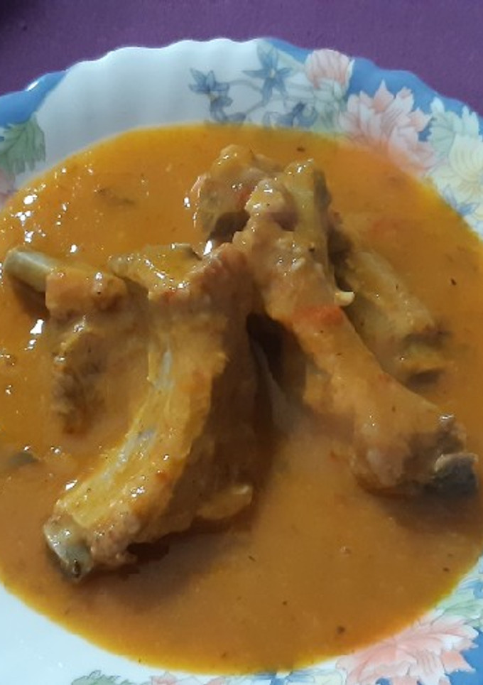 Una foto de Costillas de cerdo en salsa