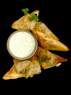 Foto di Samosa di Patate e Funghi