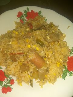 Foto resep Nasgor sosis bakso