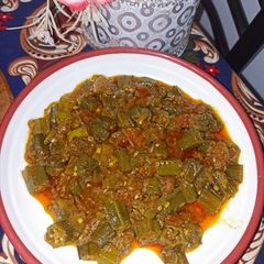 A picture of Masala bhindi.