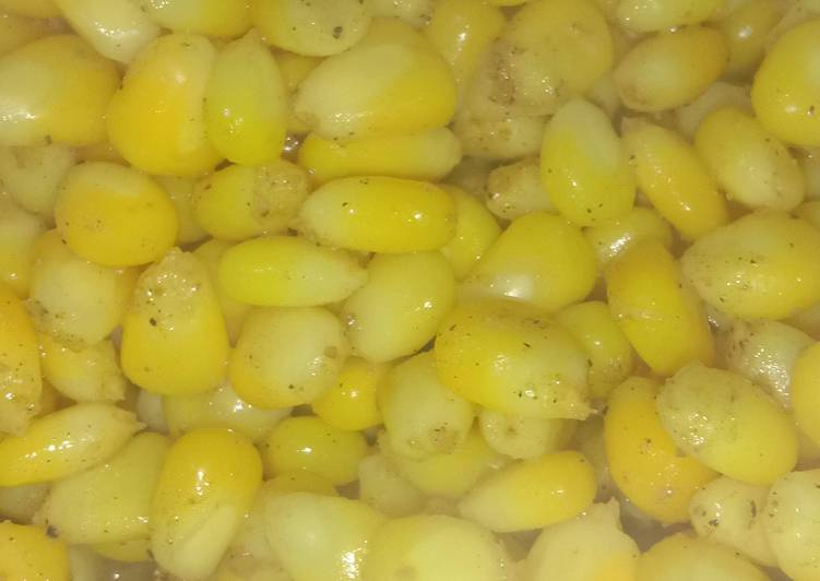 Recipe of Super Quick Homemade Masala corn