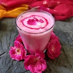 A picture of Rose lassi.