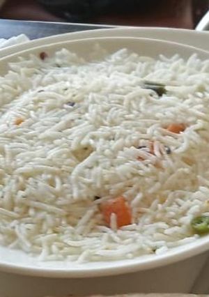 A picture of Mix veg rice.