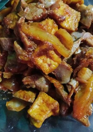 Foto resep Balado Tahu Ampela