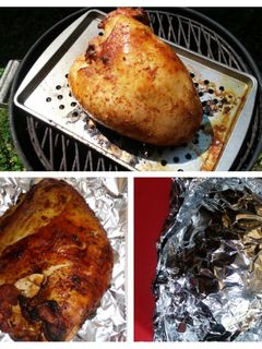 A picture of Smoked Stuffed Turkey Breast.