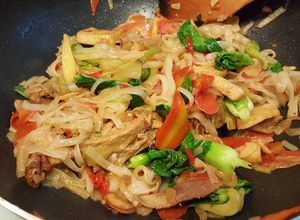 Foto resep Mie goreng bebek