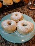 Donas al horno rellenas