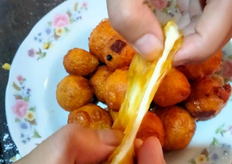 Bolubi (Bola bola ubi) mozarella