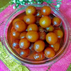 A picture of Instant Gulab Jamun.