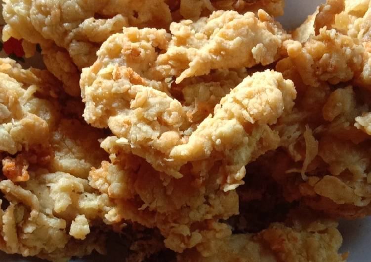 Langkah Mudah untuk Membuat Chicken kfc no telur yang Lezat