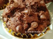 Gambar muffin coklat pisang