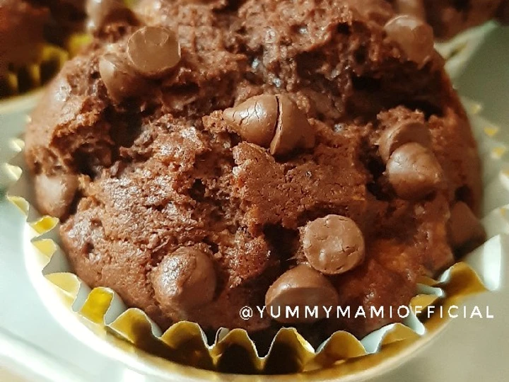 Cara Gampang Menyiapkan Resep Banana Chocolate Muffin Super Moist yang Lezat Sekali Anti Ribet, Bisa Manjain Lidah