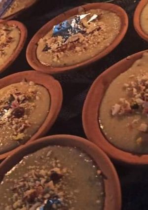 A picture of Suji mawa kheer.